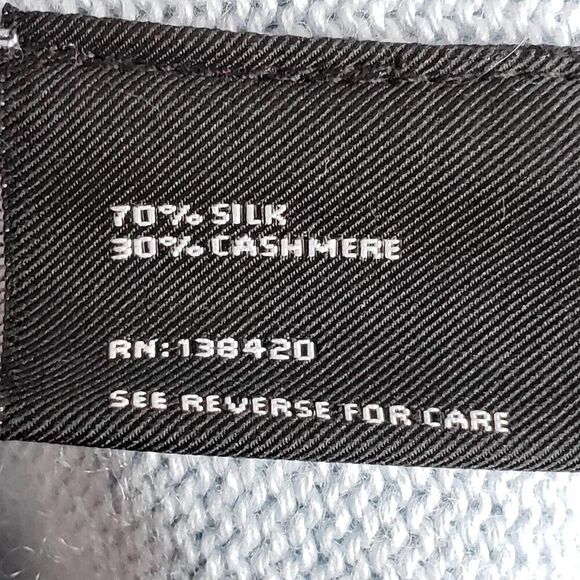 Carlisle Cardigan Blue Open Front Long Sleeve Sweater Womens Size Large - Picture 8 of 10